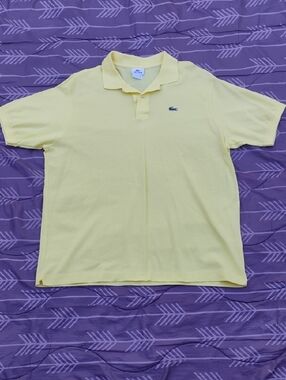 Lacoste Polo Shirt Size 7 XL